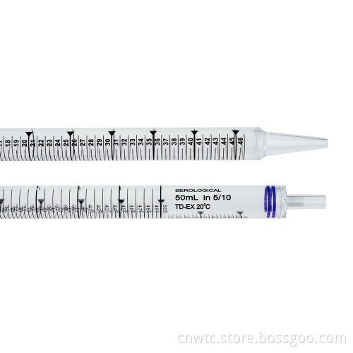 Disposable Plastic Pipettes: 5ml Lab Serological Sterile Polystyrene